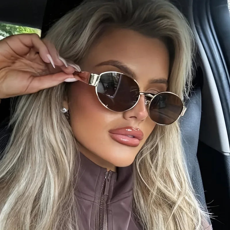 IBEX Luxe UV400 Metal Frame Sunglasses