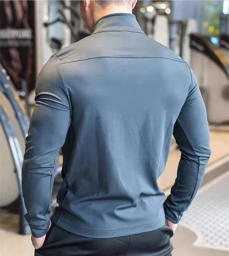 Men's Casual Zip Jacket – Spring & Autumn