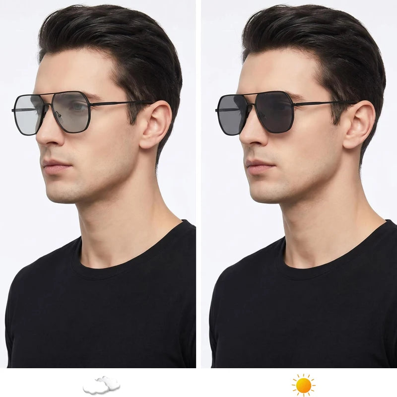 Luxury Photochromic Polarized Sunglasses for Men & Women