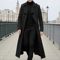 Men's Lightweight Long Windbreaker Jacket