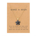 Cherry Blossom Flower Pendant Necklace