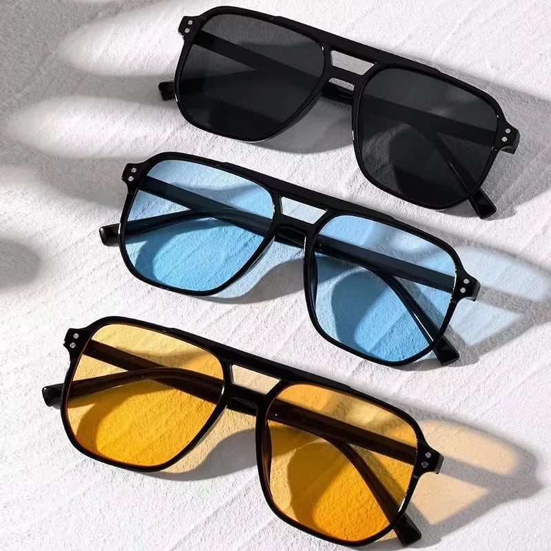 Classic Oversized Square Sunglasses