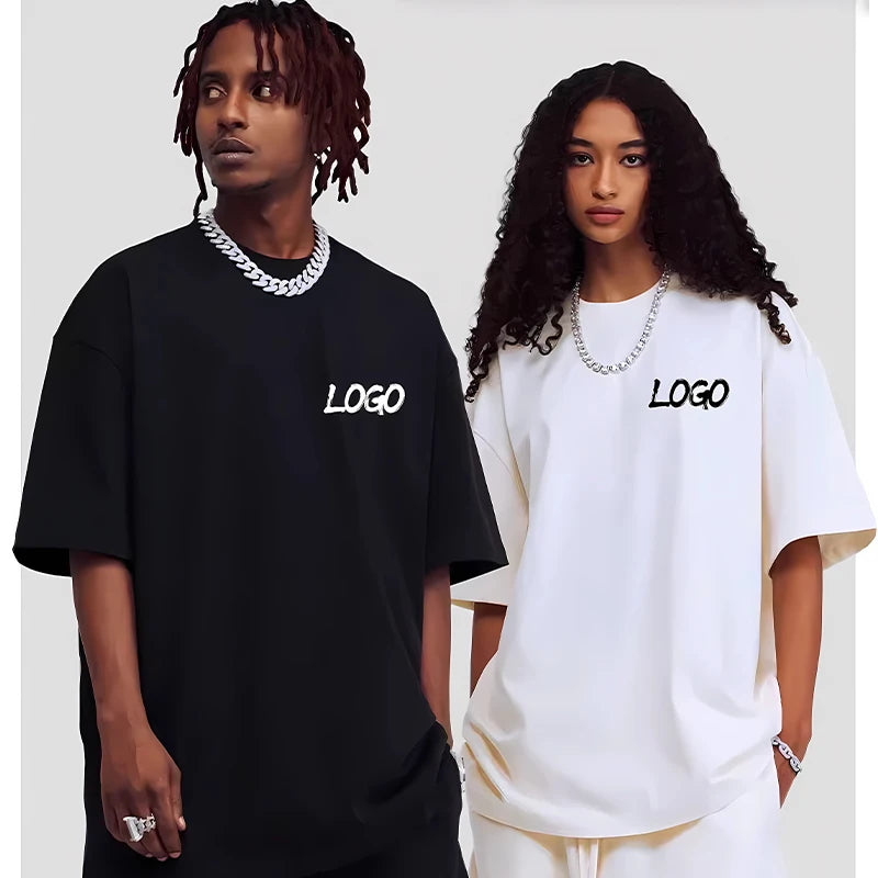 Oversized Cotton Graphic Tee | Y2K Style