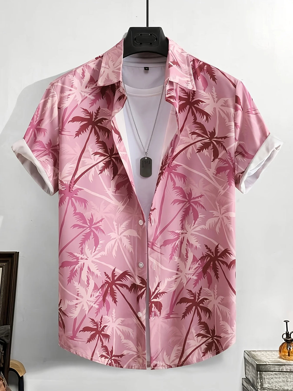 Men's Tropical Hawaiian Beach Shirt