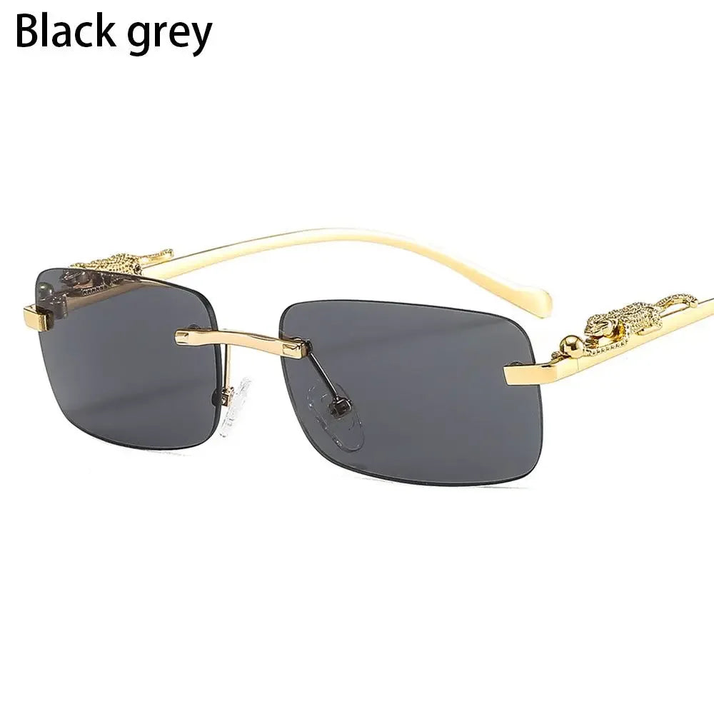 IBEX Rimless Square Sunglasses