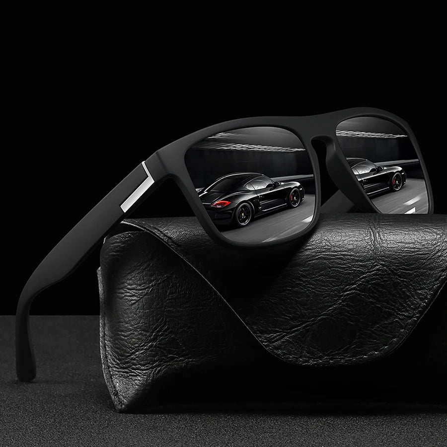 Luxury Vintage Square Sunglasses