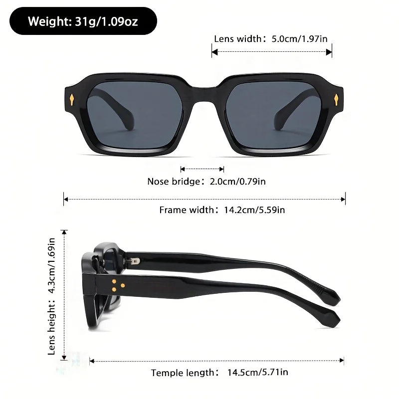 Retro Square Fashion Sunglasses