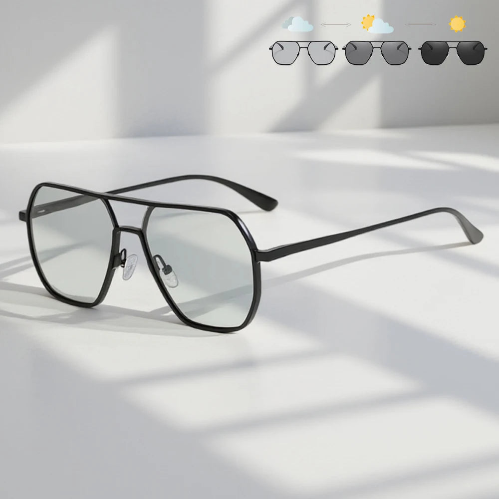 Luxury Photochromic Polarized Sunglasses for Men & Women