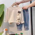 Boys' spring clothes modern fashion 2 baby clothes spring 3 fashionable children's clothes children's handsome 1 year old baby spring and autumn suit