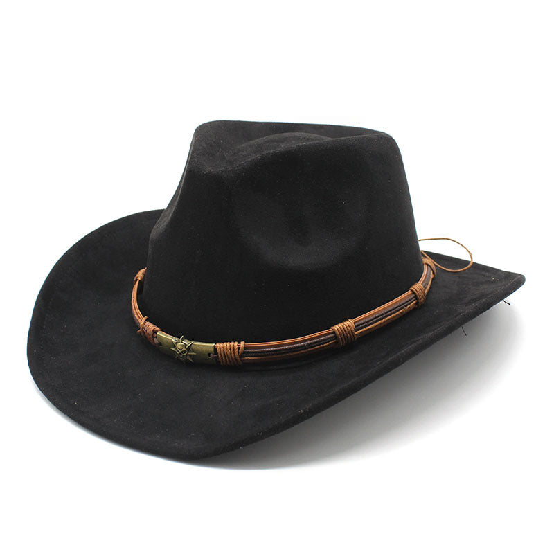 Classic Suede Western Cowboy Hat