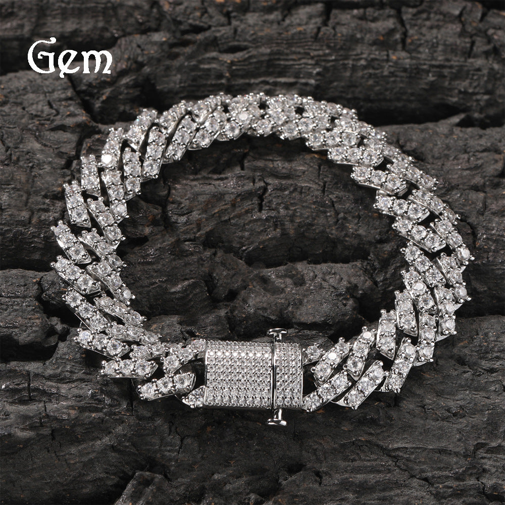IBEX 12MM Diamond Cuban Chain