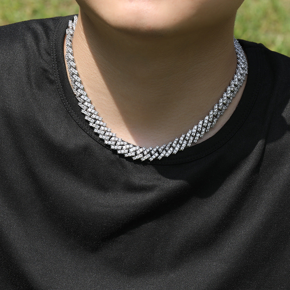 IBEX 12MM Diamond Cuban Chain