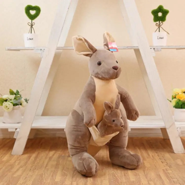 Cute Australian kangaroo plush toy