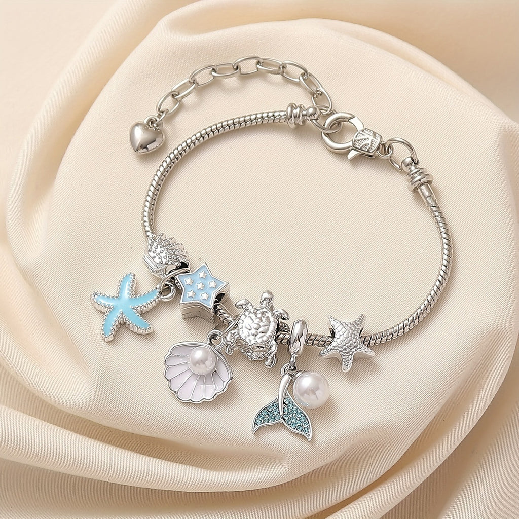 IBEX Celestial Sun & Moon Charm Bracelet