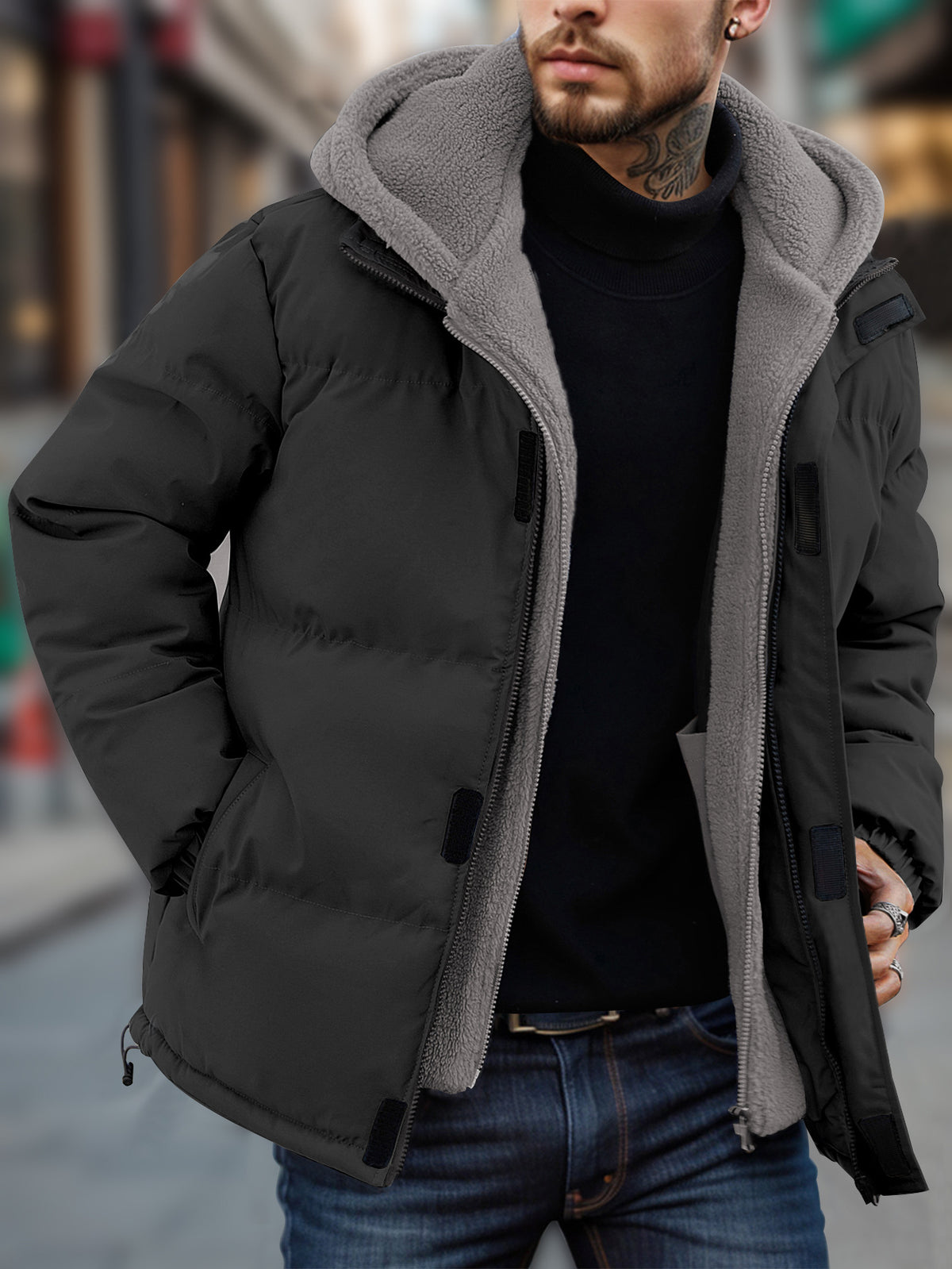 IBEX Heavyweight Quilted Winter Jacket