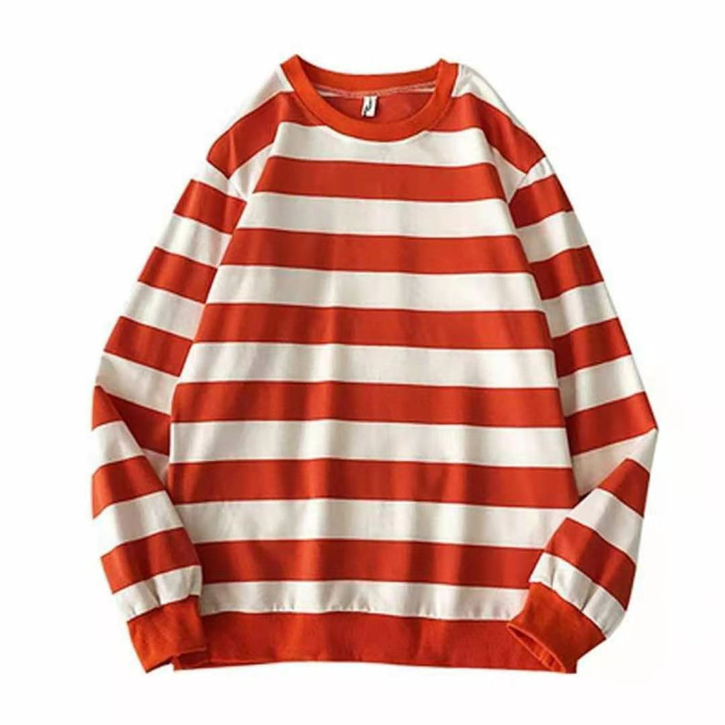 Classic Striped Long-Sleeve Top