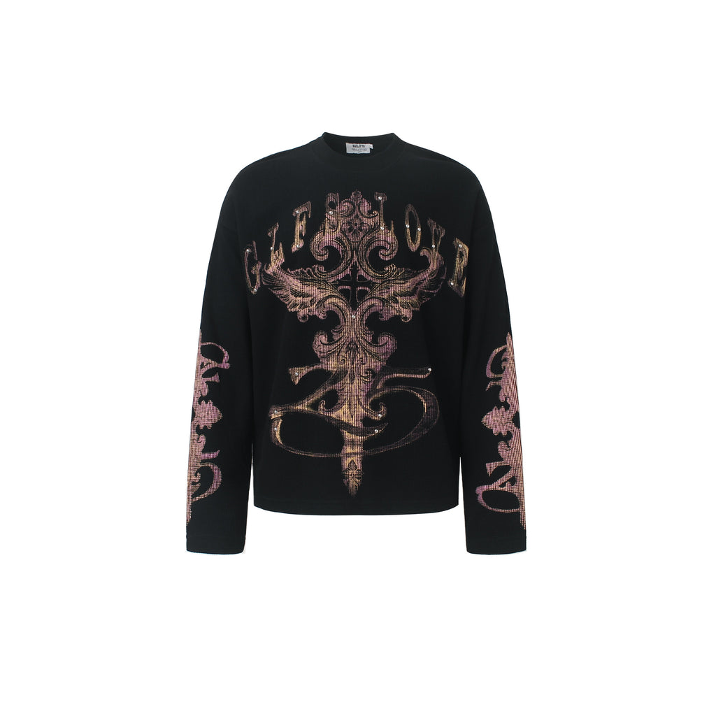 IBEX Dragon Graphic Crewneck Sweatshirt