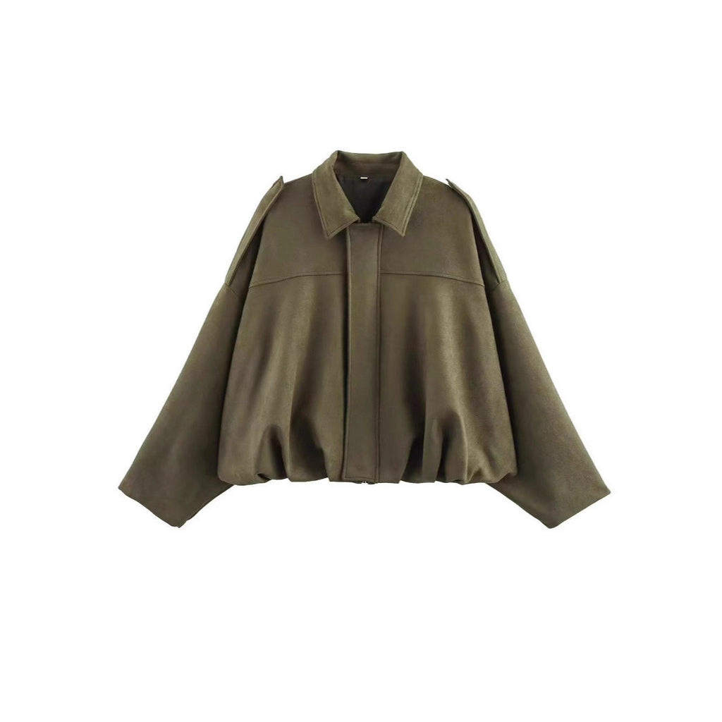 Women's Elegant Suede Jacket