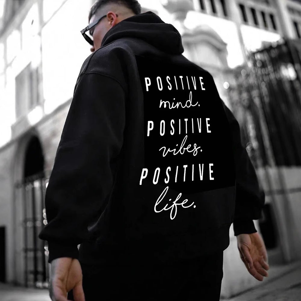 IBEX Gothic Oversized Graphic Hoodie