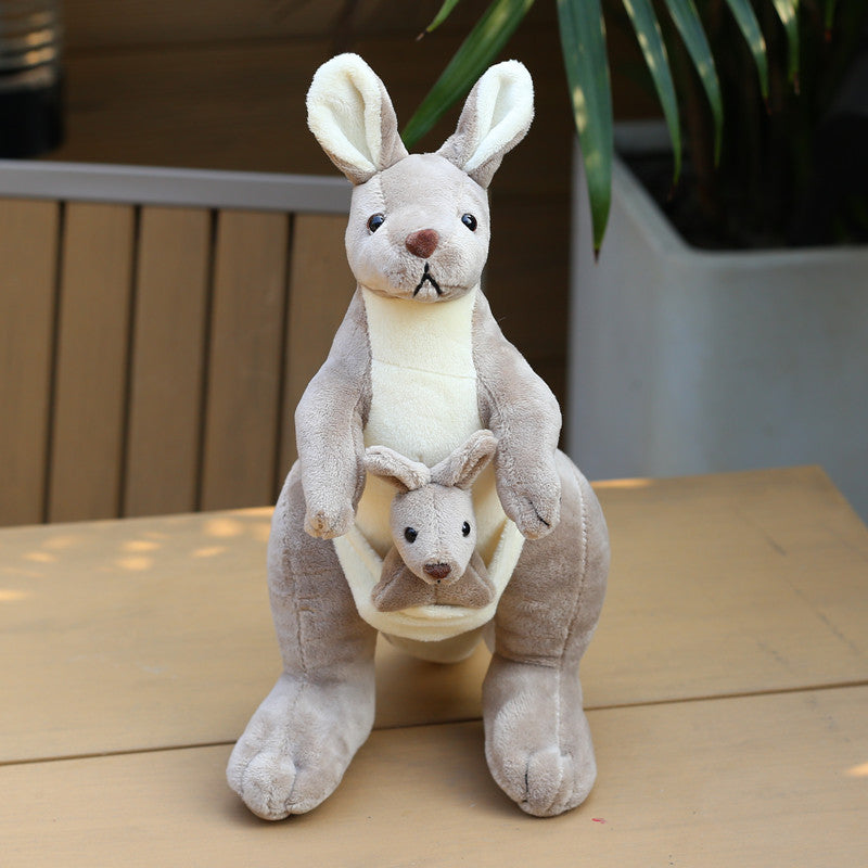 Cute Australian kangaroo plush toy
