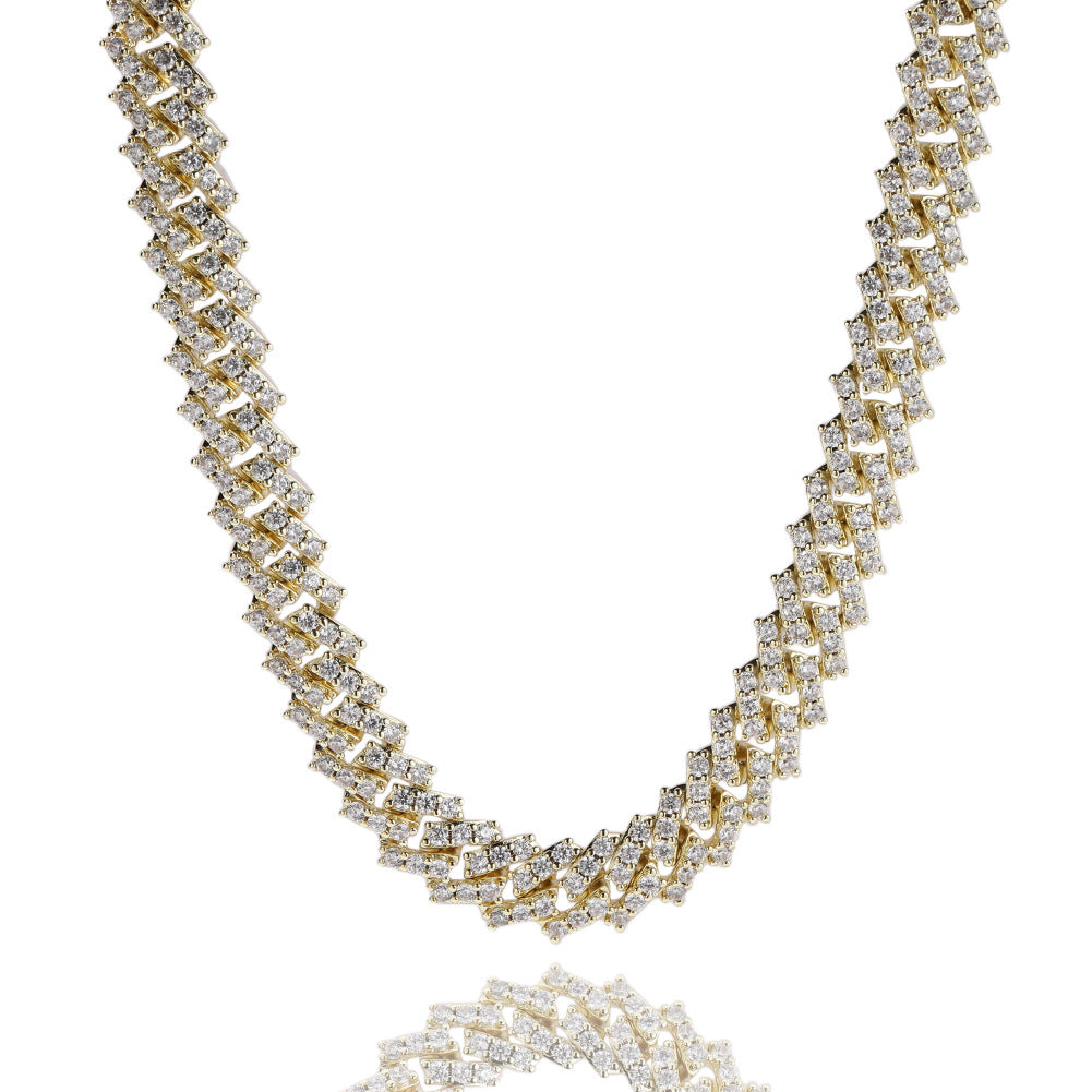 IBEX 12MM Diamond Cuban Chain