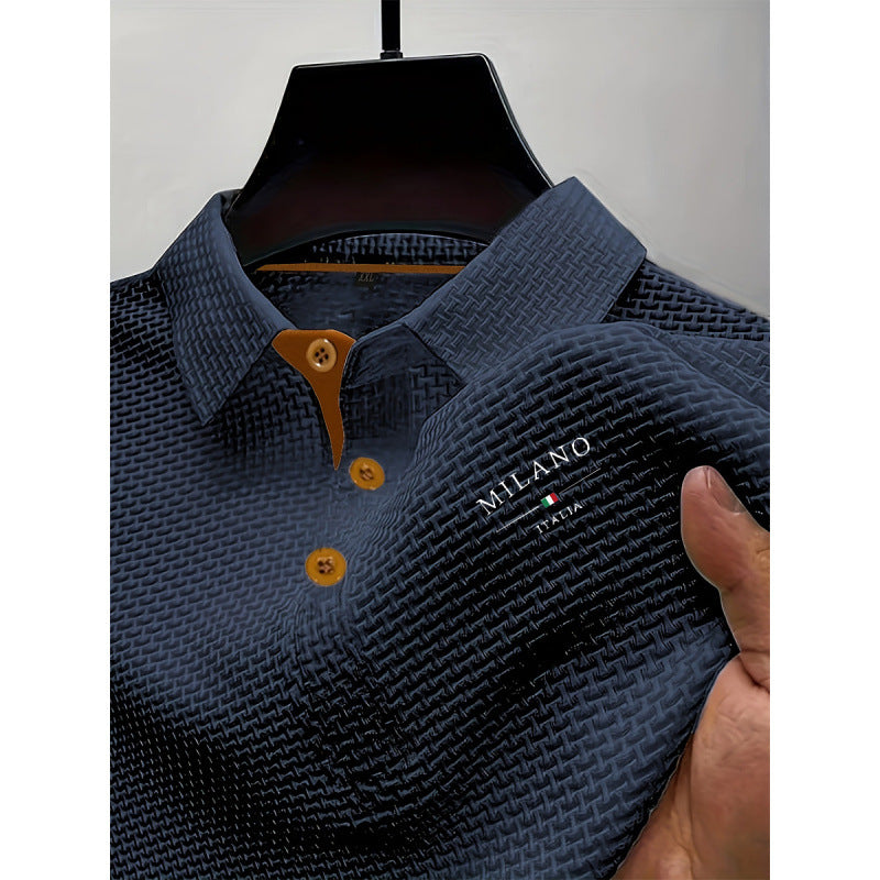 Men’s Premium Textured Polo Shirt