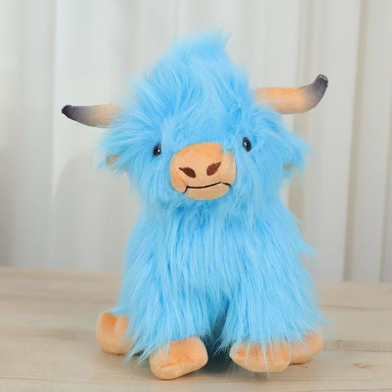Cute Highland Cow Plush Toy