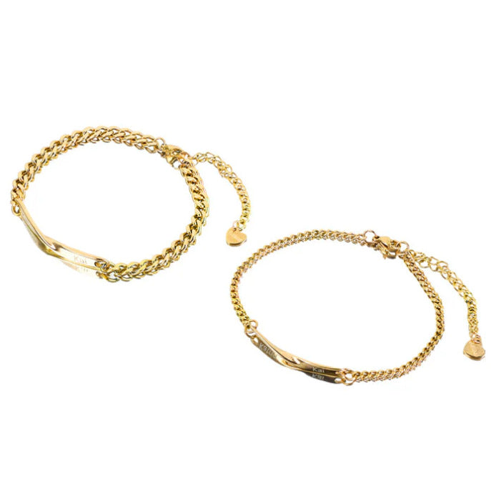IBEX Möbius Couple Bracelet
