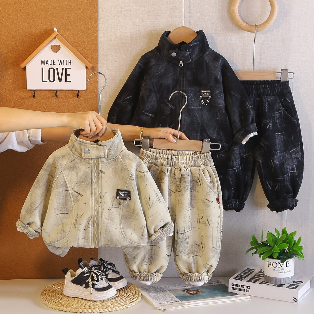 IBEX Baby Boys Casual Long-Sleeve Set