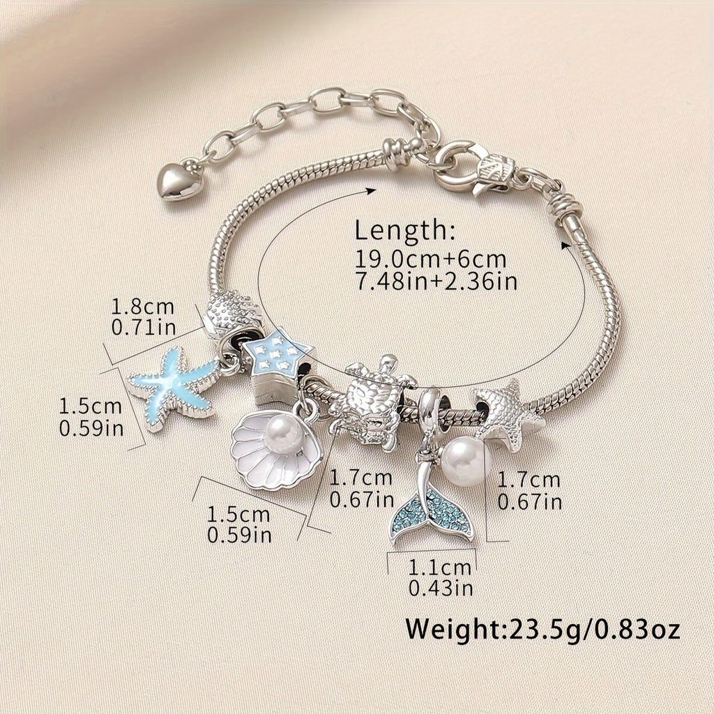 IBEX Celestial Sun & Moon Charm Bracelet