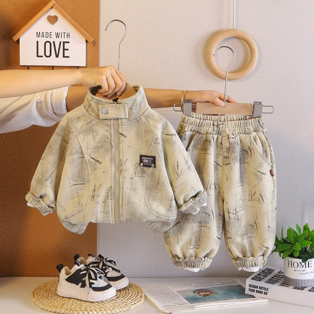 IBEX Baby Boys Casual Long-Sleeve Set