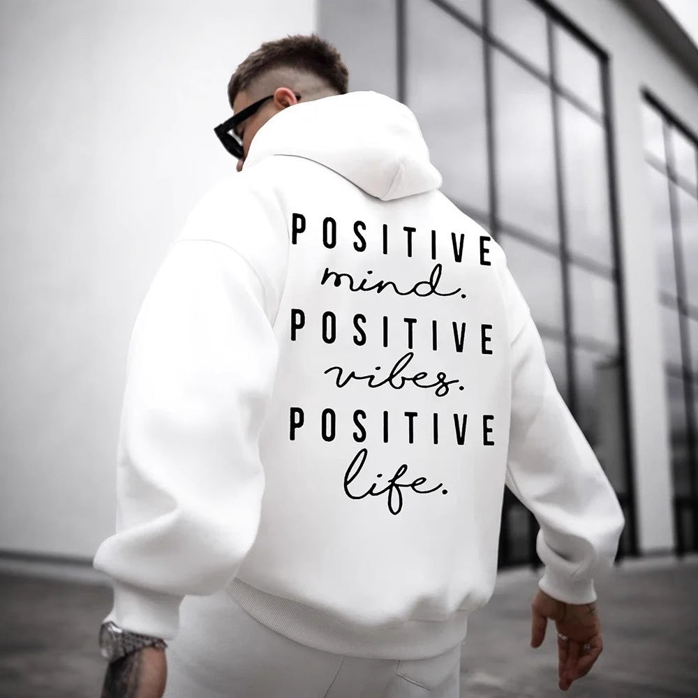 IBEX Gothic Oversized Graphic Hoodie