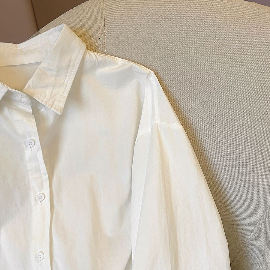 Women's Classic Oversized White Shirt