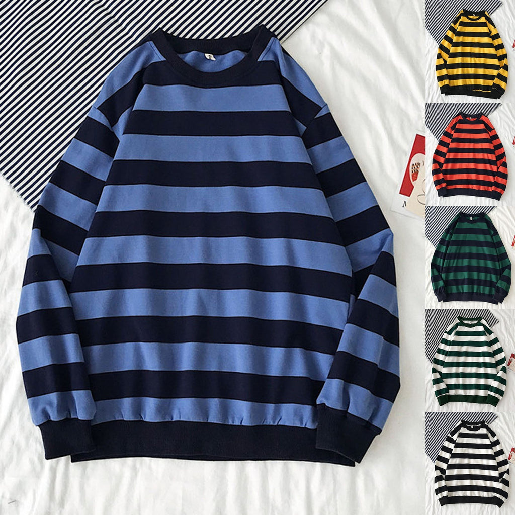 Classic Striped Long-Sleeve Top