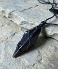IBEX Obsidian Starry Sky Pendant Necklace