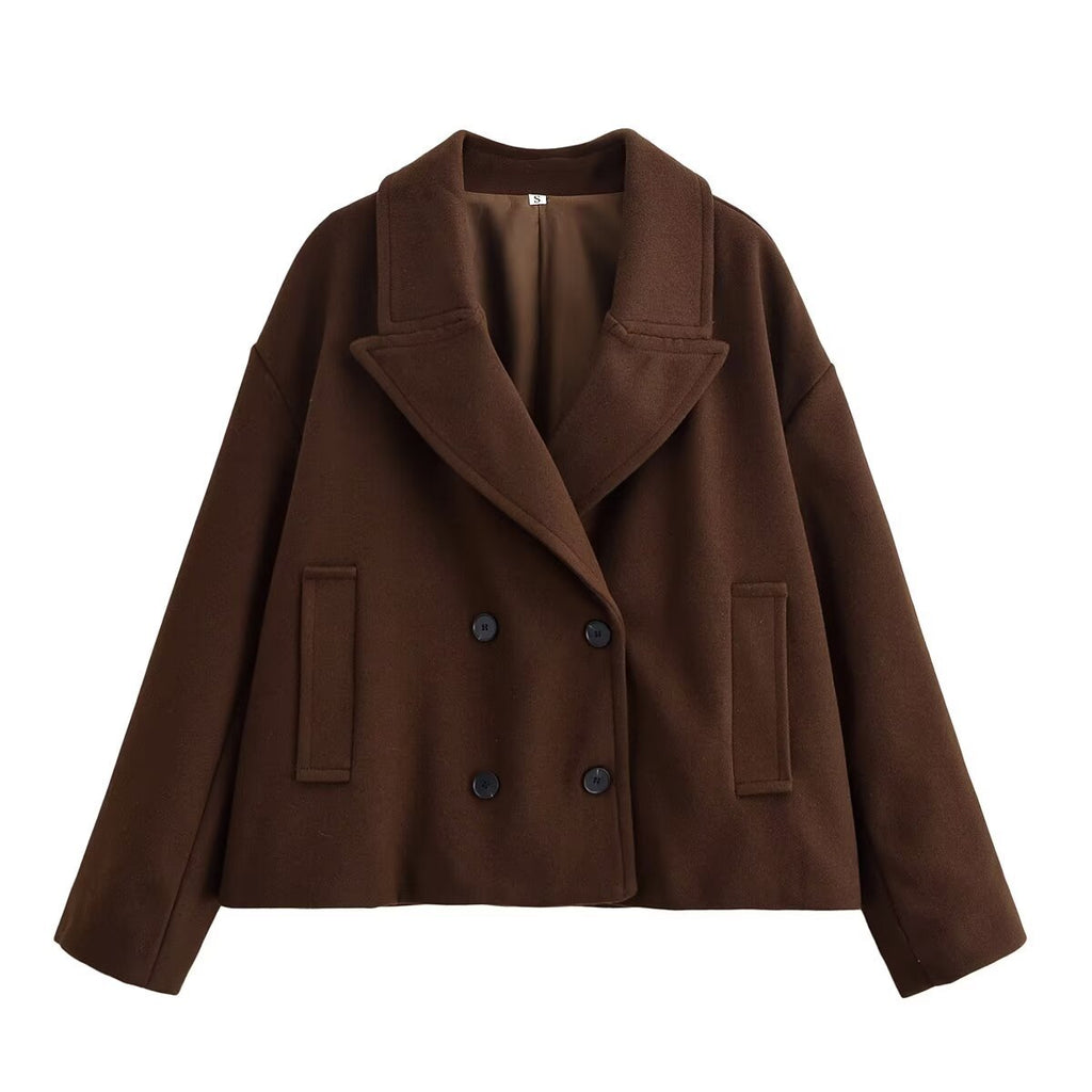 IBEX Chic Woolen Short Coat
