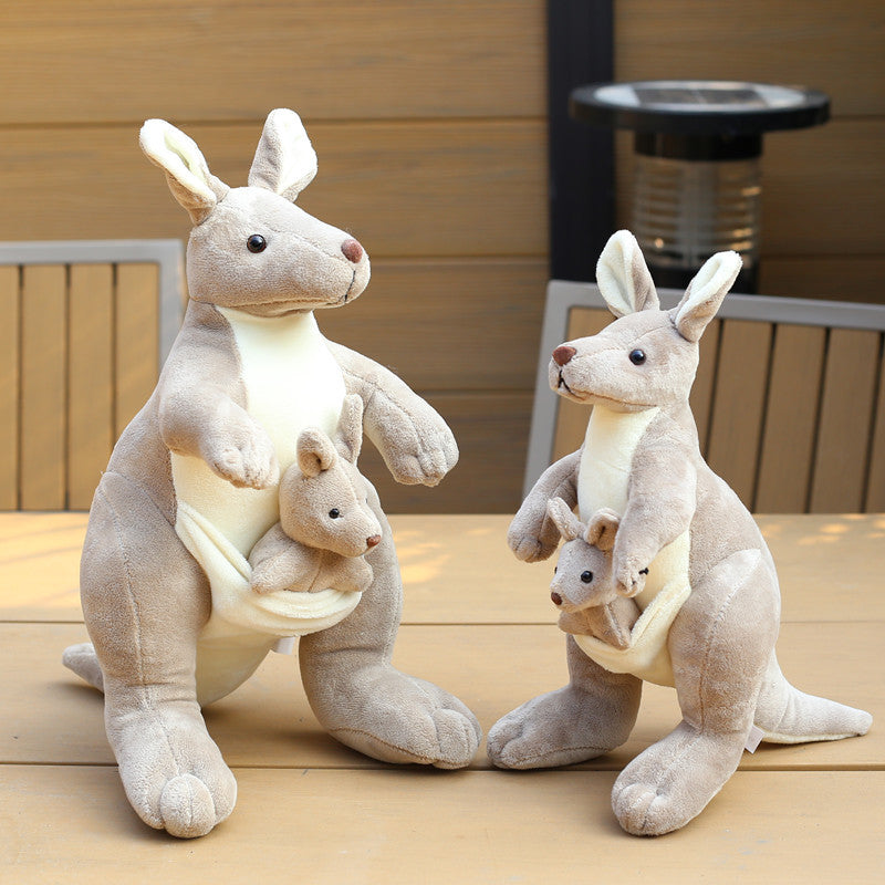 Cute Australian kangaroo plush toy