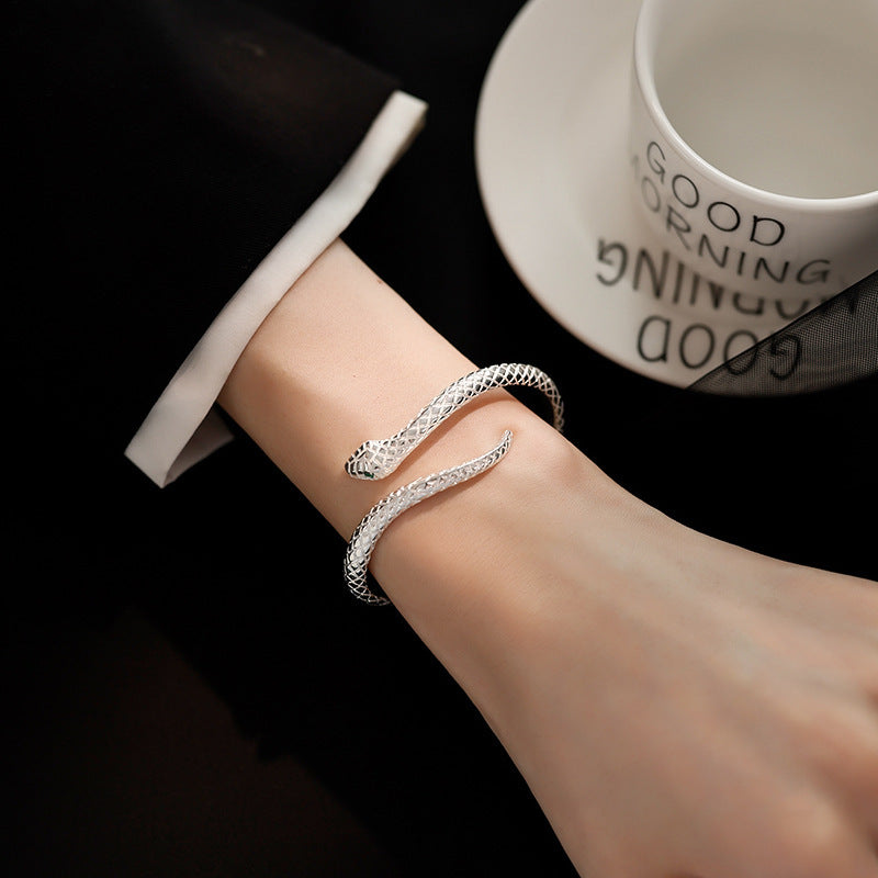 Women's Elegant Snake Bangle Bracelet