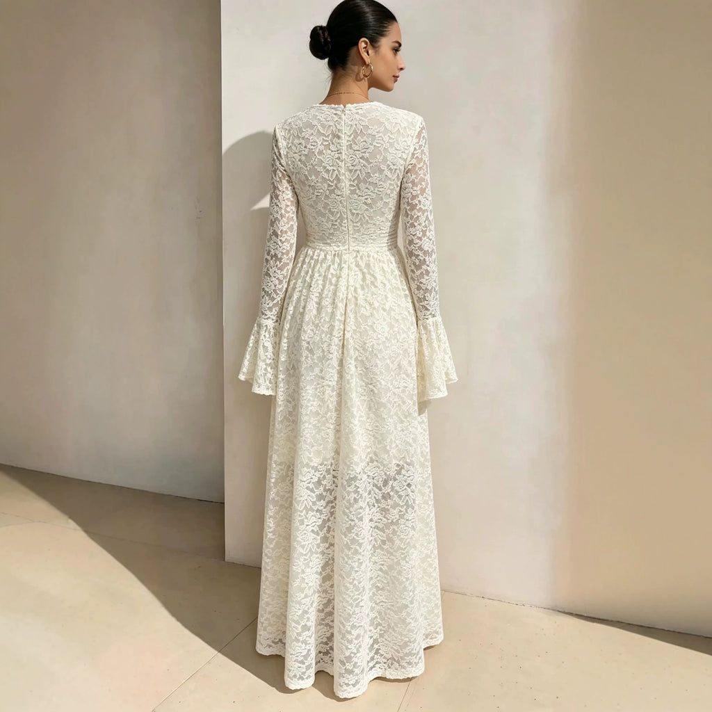 Sun-protective long dress