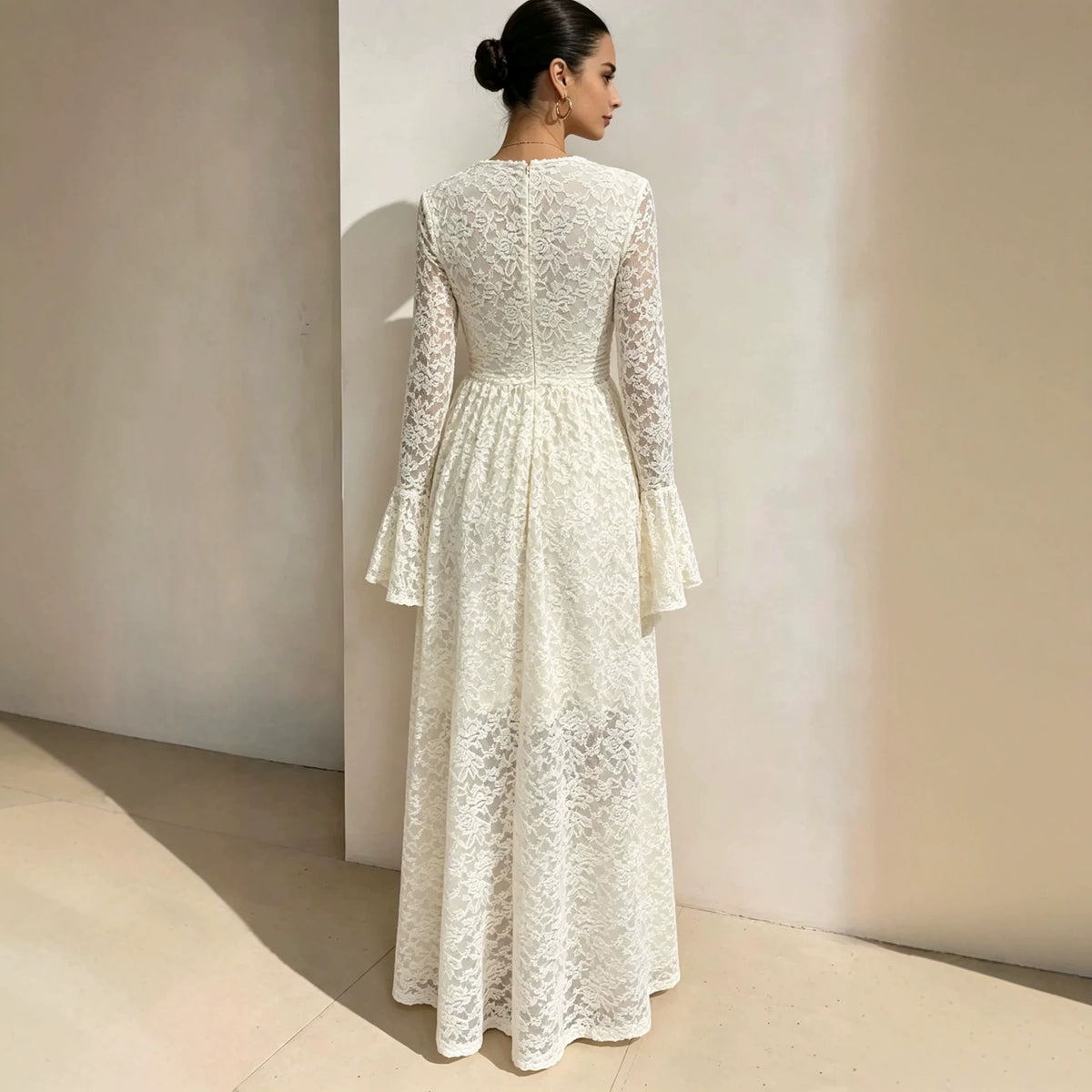 Sun-protective long dress