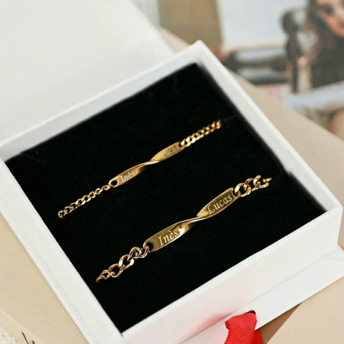 IBEX Möbius Couple Bracelet